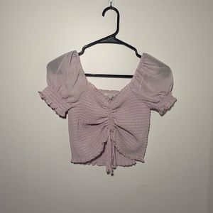 FASHIONNOVA lavender blouse size S